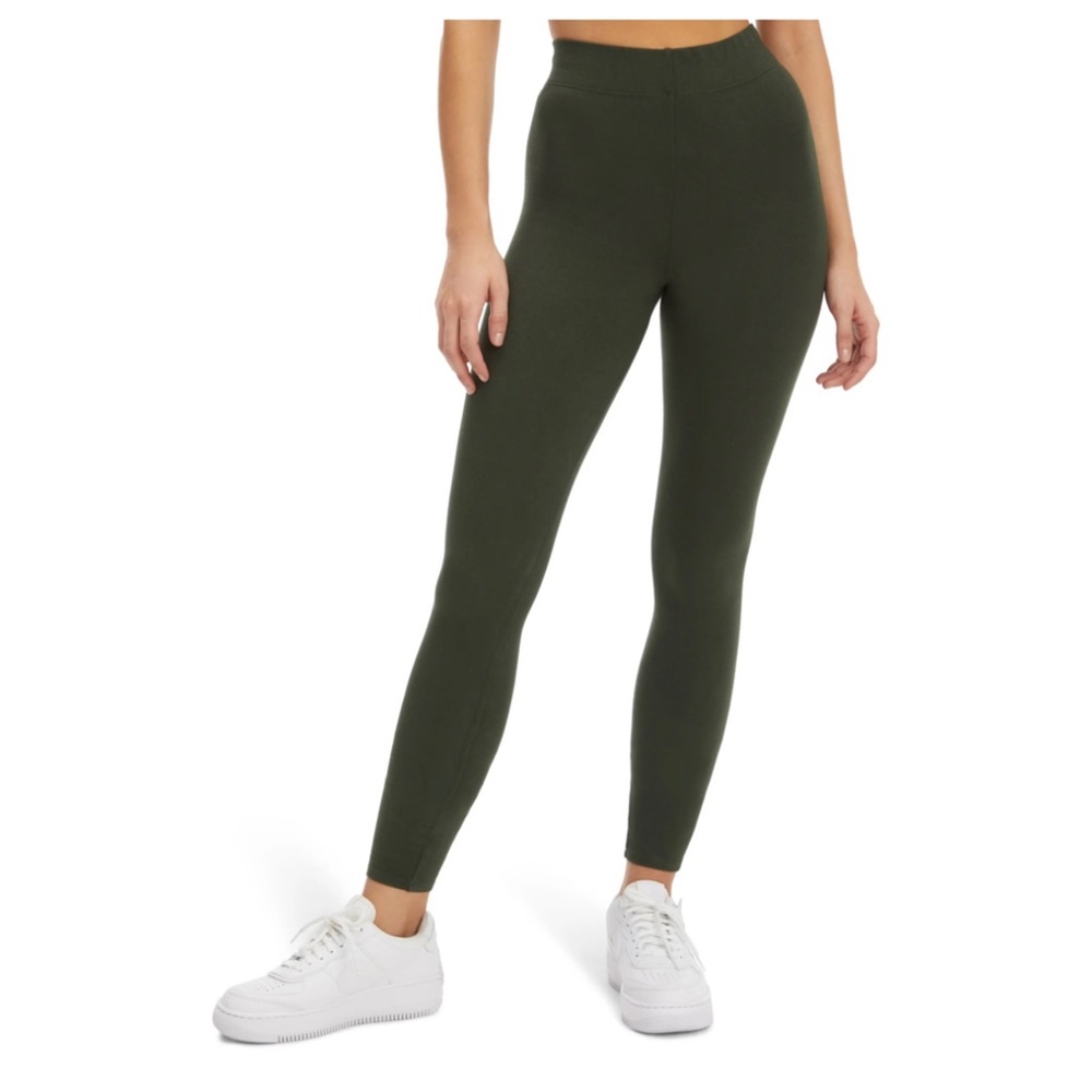 GOOD AMERICAN Essential Leggings Lounge Pants in Hunter Green NWT Size 3.